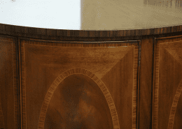 Deminlune chest re-veneer